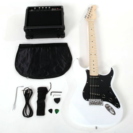 - UBesGoo School 15w AMP Burning Fire Electric Guitar