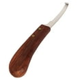 Steel Hoof Knife with Wooden Handle Pointed Cattle Livestock Hand Hoof ...