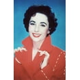 thumbnail image 2 of Hollywood Photo Archive 11x14 Black Ornate Wood Framed with Double Matting Museum Art Print Titled - Elizabeth Taylor, 2 of 4