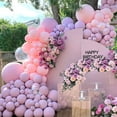 thumbnail image 6 of TETOU 129Pcs Pastel Purple Balloon, Latex Party Balloons, Different Sizes 18/12/10/5 Inch Party Balloon Kit for Birthday Party Graduation Baby Shower Wedding Balloon Decoration - Pastel Purple, 6 of 7
