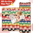 thumbnail image 4 of Pioneer Flower Floral Print Pattern Toddler Nap Mats for Kids Preschool,Sleeping Mat Bag or Kids,Toddler Sleeping Bag,Toddler Nap Mat or Daycare, 4 of 6