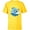 Yellow, variant on Avatar: The Way of Water Creatures of Sea and Sky - Short Sleeve T-Shirt for Kids - Customized-White