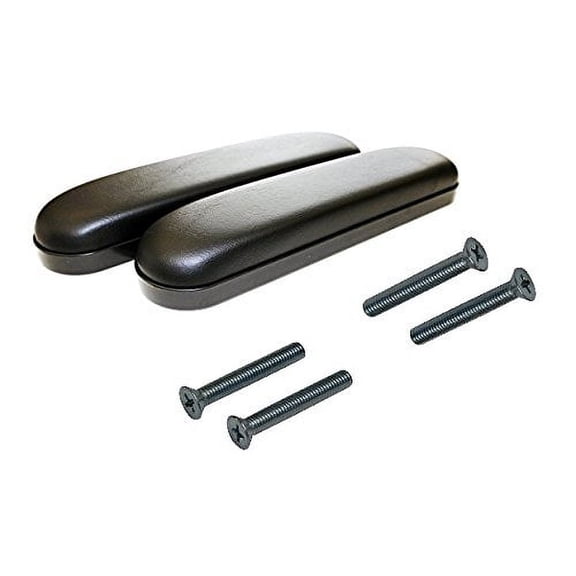 10" DESK LENGTH VINYL PADDED ARMREST. BLACK COLOR. PRICE IS FOR A SET OF 2 ARMREST
