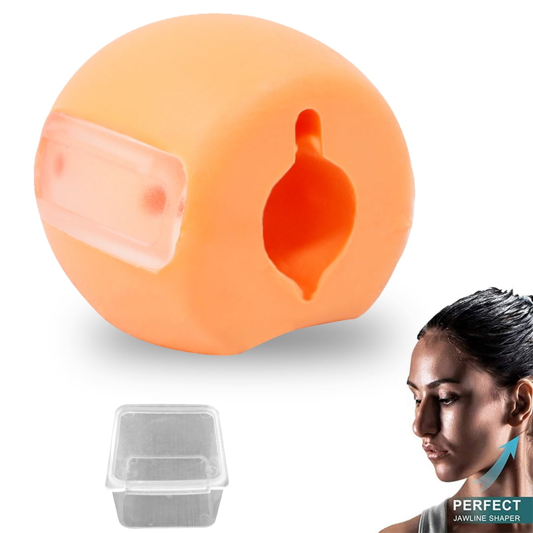 Jaw Exercise Ball Silicone Jawline Strengthening Ball Double Chin