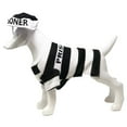 thumbnail image 7 of Pet Life Striped Retro Inmate Prisoner Pet Dog Costume Uniform, 7 of 7