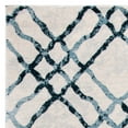 thumbnail image 2 of SAFAVIEH Isabella Trena Geometric Trellis Area Rug, Ivory/Turquoise, 5'3" x 7'7", 2 of 4