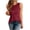 Wine, variant on Womens Sleeveless Tank Tops Criss Cross Open Back Eyelet Top Loose Casual Summer Crew Neck Shirts Green, 2XL