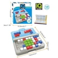 thumbnail image 1 of 3D Puzzle Logical Thinking Building Travel Game Portable Educational Toys for Kids, 1 of 7