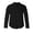 Black, variant on Fesfesfes Long Sleeve Shirt for Men Casual Solid Cotton Linen Stand Collar Button Long Sleeve Shirt Sale Items
