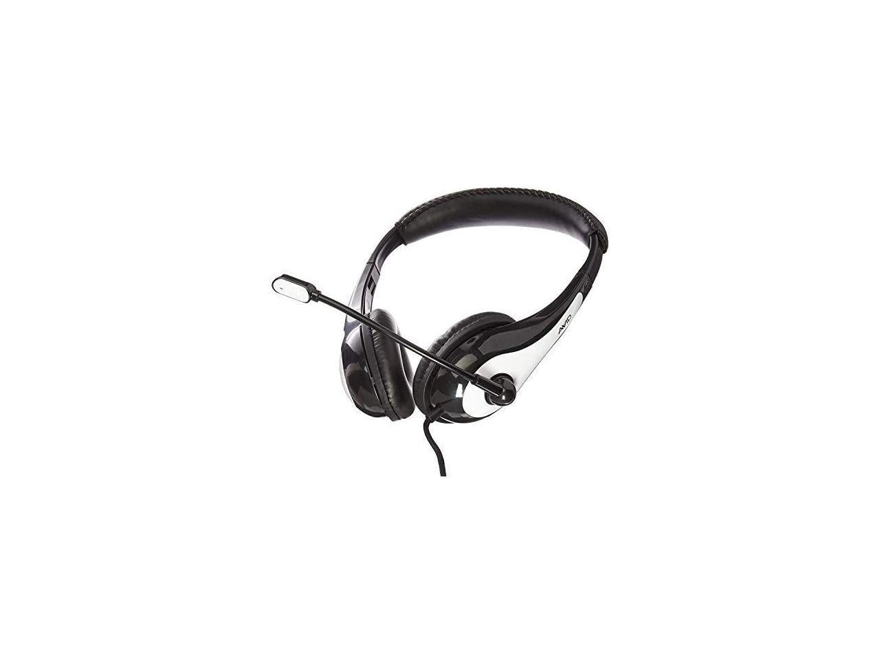 Ergoguys Headset with Noise Canceling Microphone and 3.5MM Plug, White
