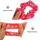 thumbnail image 4 of 12pcs Simple Hair Scrunchies impreso Elastics Bandas para el cabello Lazos para las mujeres Chicas, 4 of 6