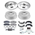 thumbnail image 3 of PowerStop Front and Rear Z23 Evolution Sport Brake Pad Rotor Drum and Shoe Kit Fits: SATURN Select Models K15219DK, 3 of 10