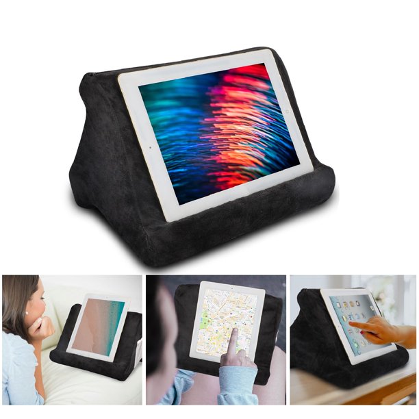 TSV Tablet Pillow Stand, MultiAngle Soft Pillow Lap Stand, Universal