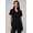 Black, variant on Women's Method Scrub Top, 2-Pocket V-Neck - MotionTech Fabric, 4-Way Stretch, Wrinkle-Resist, Anti-Shrink, Semi-Slim Fit (Sizes Vary)