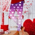 thumbnail image 2 of Mepaouo Women's High Waist Tights Valentines Ankle Elastic Printed Yoga Leggings Trousers Sizes S-2X, 2 of 6
