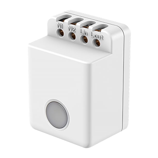 BestCon MCB1 Interruptor de encendido / apagado de Wi-Fi inteligente Control inalámbrico Interruptor de caja de temporizador Montado en la pared, Estándar de la UE Methold EL3012-01B