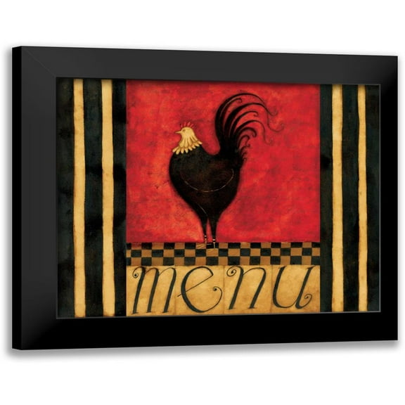DiPaolo, Dan 14x12 Black Modern Framed Museum Art Print Titled - Food