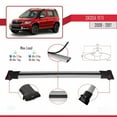 thumbnail image 3 of Compatible with Skoda Yeti 2009-2017 FLY Model Car Roof Rack Cross Bar Grey Aluminium 3 Bars, 3 of 7