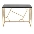 thumbnail image 5 of LumiSource Gold Metal, Black MDF Constellation Desk, 5 of 8