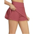 thumbnail image 2 of Nituyy Women Gym Running Workout Yoga Shorts Pleated Mini Skirt, 2 of 4