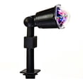 thumbnail image 2 of Kurt Adler 14" Revolving Meteor Shower Spotlight Lawn Stake, Black, 2 of 2