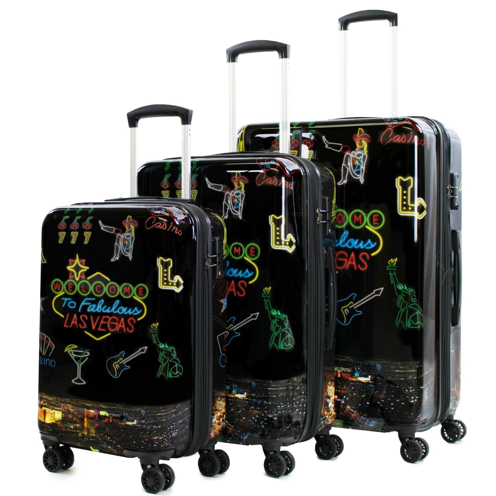 green travel luggage sale