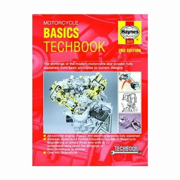 Haynes Motorcycle Service & Maintenance Basics Techbook (M3515)