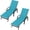 Sky blue, variant on 2pack Outdoor Lounge Chair, Adjustable Patio Reclining Chaise with Textilene Fabric, Pool Lounge Chair for Patio, Garden, Poolside & Balcony