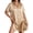Champagne, variant on MOYIKO Swimsuit Coverup for Women Silk Stain Summer Tops Bathing Suit Cover Up Button Down Shirts Beach Outfits Dress
