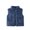 Blue, variant on XUNKUSGA Boys Girls Fleece Vest 0-6Years Lightweight Solid Color Stand Collar Kids Vest with Pockets Sleevless Zipper Fall Winter Jackets for Girls Thickened Warm Baby Boy Clothes