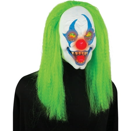 Light Up Clown Mask Adult Halloween Accessory - Walmart.com