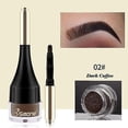 thumbnail image 1 of Gel de cejas impermeable para cejas HUOGUO 02 Café Oscuro, 1 of 5
