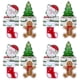 thumbnail image 1 of 32 Esponjas Navideñas de Cocina, Esponjas de Doble Cara para Lavar Platos, Papá , Árbol de Navidad, Hombre de Jengibre, 1 of 5
