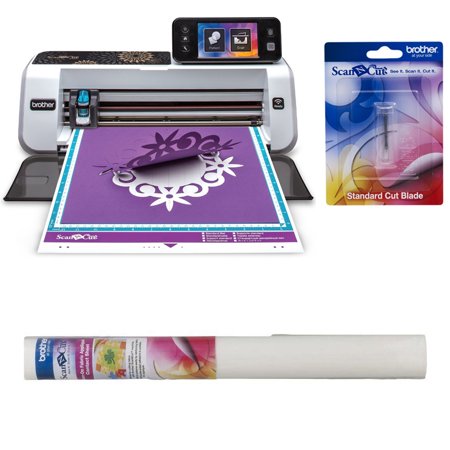 Hobby Blade - Brother ScanNCut2 Home & Hobby Cutting Machine w/ Iron-On Fabric Sheet & Blade