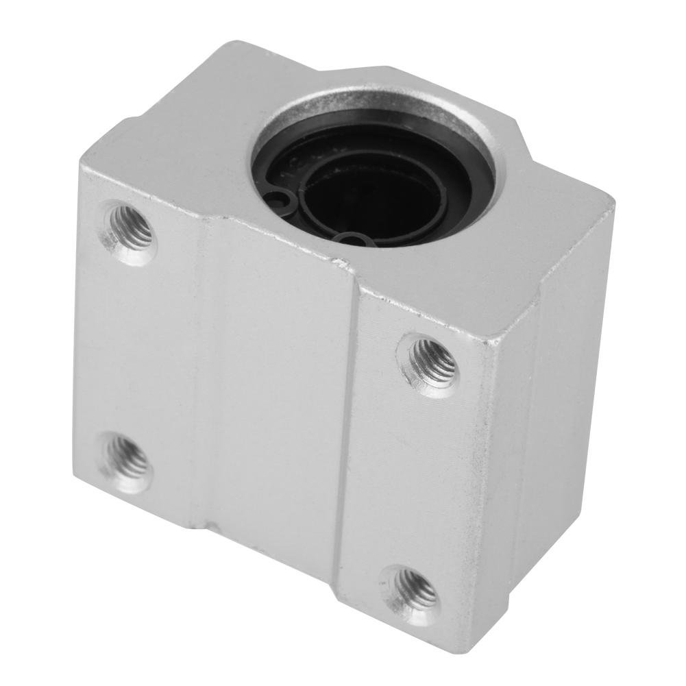 4pcs//Set Linear Ball Bearing Aluminum Slide Block Smooth Linear Motion Slide Bushing 36 x 42 x 28mm