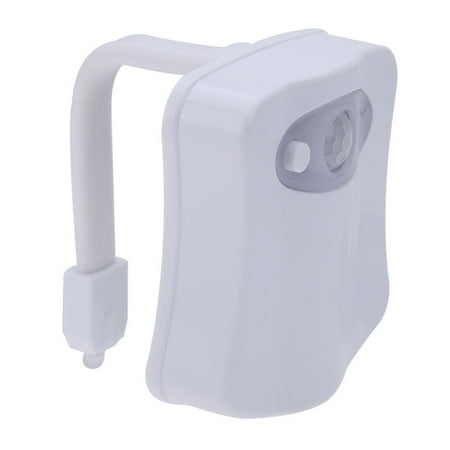 

Kotyreds 2pcs 16 Colors LED Toilet Night Light Body Motion Activated Toilet Light