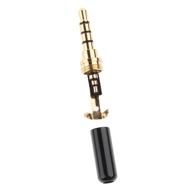 Conector TRS Plug 3.5mm Tipo De Soldadura DIY CUTICAT