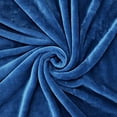 thumbnail image 7 of GustaveDesign 40 x 55 inches Super Soft Coral Fleece Blanket, Lightweight Warm Flannel Fleece Throw Blanket for Home Decoration,Couch,Car,Travel "Blue", 7 of 7