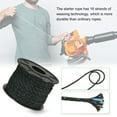 thumbnail image 2 of Uxcell Recoil Starter Rope Pull Cord 3mm 60m Nylon Pull Cord for Chainsaw Black Blue, 2 of 7