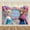100cm*150cm, variant on 1 piece of background fabric for Elsa and Princess Anna's birthday party - Durable polyester fabric
