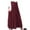 Red independence day dresses for women, variant on Wenini Womens Skirts Solid Maxi Summer Skirt High Waist Pleated Swing Beach Casual Fashion A-Line Skirt Red Free Size