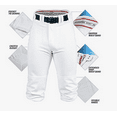 thumbnail image 4 of Rawlings Youth Premium Knee High Baseball Pant - GRAY - YOUTH MEDIUM, 4 of 4