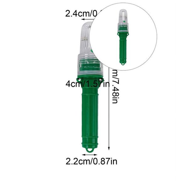 WNFJR LED Fishing Strobe for Lobster or Fishing Net Marine LED Flashing Light Beacon Light Buoy Lure Night Fishing Light Sensor Warning Net Beacon Light