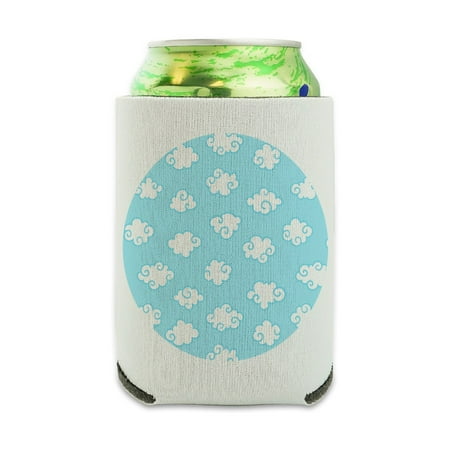 

Cute Cloud Pattern Can Cooler - Drink Sleeve Hugger Collapsible Insulator - Beverage Insulated Holder