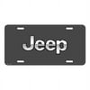 Jeep on Front Mesh Grill Graphic Special Aluminum Metal License Plate