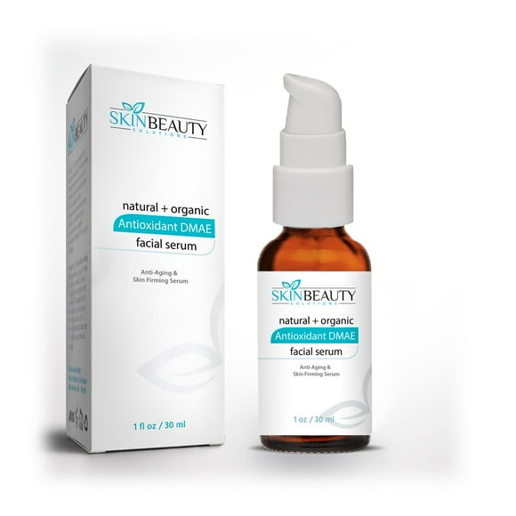 Anti-Aging AntiOxidant DMAE 4% Firming Skin Serum with Vitamin A B C E Retinol,Tocopherol,and Niacinamide for Younger,Plumper,Firmer Skin.Natural & Organic.The Best Treatment Serum for Anti-Aging