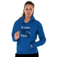 thumbnail image 4 of Blessed Are Those Who Pray Faith Hoodie Sweatshirt Women Men Brisco Brands S, 4 of 6