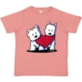 thumbnail image 3 of Inktastic Valentine Westie Duo Boys or Girls Toddler T-Shirt, 3 of 5