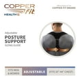 Copper Fit® Health Plus Posture Corrector Brace, Reduce Neck, Back and