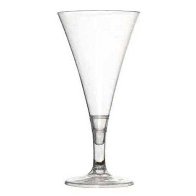 Fineline Settings 6414-CL Clear Tiny Champagne Flute- 2 Oz. - 2 Pc